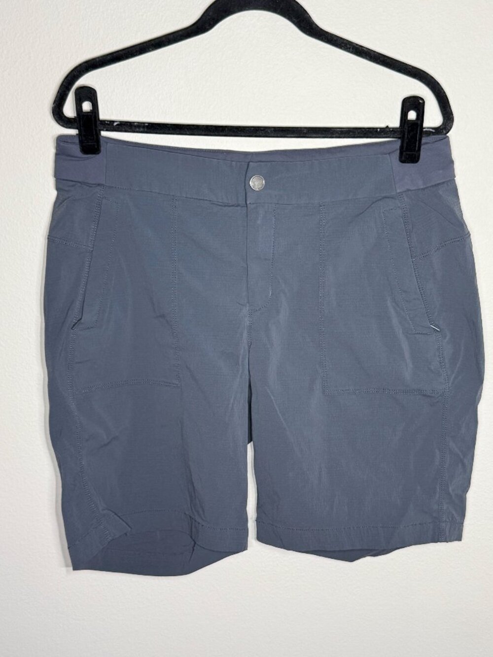 Athleta Trekki Bermuda Nylon Shorts 2.0 Size 14 Dark Gray
